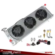 Aluminum Radiator + Shroud Fan Relay Kit For 1991-2001 Jeep Cherokee XJ Comanche (for: Jeep)