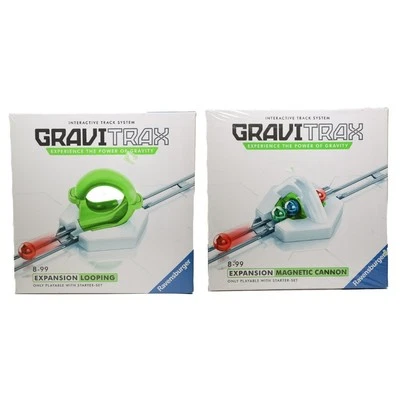 Gravitrax Starter Set With Expansion Magnetic Canon And Expansion Looping