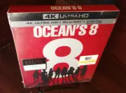 Ocean's 8 Steelbook (4K UHD+Blu-ray) Brand NEW (Sealed)-Free Box Shipping