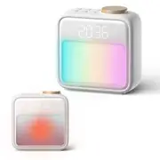 Alarm Clock Night Light Digital Clock with Sound Machine