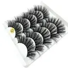 Wispy Flared Crisscross 3D Faux Mink Hair False Eyelashes Eye Lash Extension
