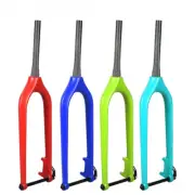 26er MTB Bicycle Front Fork Carbon Mountain Bike Rigid Fork Thru Axle 15*150mm