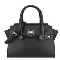 在飛比找momo購物網優惠-【Michael Kors】CARMEN系列 金字LOGO 