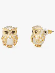 Winter Wonderland Owl Studs