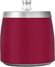 Burgundy Cigarette Butt Bucket, Ash Trays with Lid, Home Ash Tray Indoor