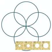 Westalee Design Westalee Simple Circles Template Rulers