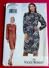 UNCUT Vogue 7339 Misses & Petite Dresses 14 16 18 Sewing Pattern