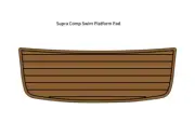 Supra Comp Swim Platform Step Pad Boat EVA Foam Faux Teak Deck Floor Mat