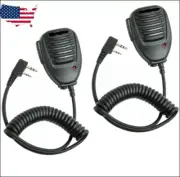 2X Original Baofeng Shoulder Speaker Microphone UV-5R BF-888S BF-F8HP Radio