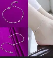 1 PC Solid Silver Chain Anklet Foot Ankle Girls Women Jewelry #115