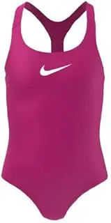 [Nike] Swim Girls' Essential Racerback One Piece Pink Prime XS (6X Little Kids) / Pink Prime