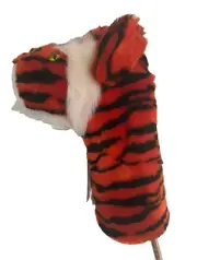 Daphne’s Tiger Golf Club Driver Headcover Plush Tiger Woods Style Cover Nos
