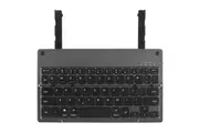 TODO Folding Bluetooth Wireless Keyboard Phone Tablet Holder Windows Android - Black