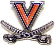 Virginia Cavaliers Lapel Pin Logo Grande…, Team Color, One size