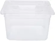 [NutriEss] Slow Cooker Container Lid Plastic 12L Slow Cooking Food Storage Container Versatile Design Ideal for Most Slow Cookers