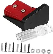 Zerodeko 1set Car Quick Connect Plug with Panel Cover Battery Electrical Disconnect Plug for Utvs Atvs Trucks Durable Weather Resistant for Various Driving Conditions