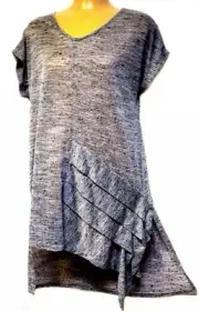 TS TAKING SHAPE plus size XXS / 12 Heartbreak Tunic stretch soft lightweight NWT