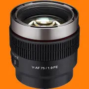 Samyang Cine V-AF 75mm T1.9 FE Lens (Sony E-Mount) - Brand New