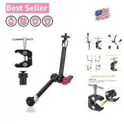 Rust-Resistant Articulating Magic Arm and Super Crab Clamp - Stable Installation