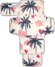Reusable Washable Changing pad with Tissue Pocket Travel Changing pad for Baby for Moms, Dads