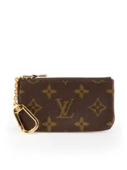Brown Monogram Key Pouch