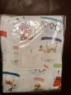 Pottery Barn Kids Organic Flannel Snow Globe Duvet Cover Full Queen Christmas