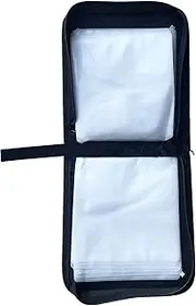 CDs Storage Case | CDs Storage Bag Protective Case,Storage Bag Binder, Portable Zipper CDs Case Holder, Disc Storage Organizer For Car, Home
