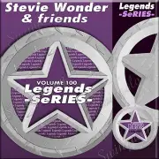 STEVIE WONDER & FRIENDS LEGEND SERIES #100 KARAOKE CD+G NEW IN PLASTIC w/PRINT