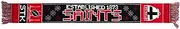 AFL St. Kilda Saints Mens Adults Winter Wonderland Ugly Scarf, OSFM