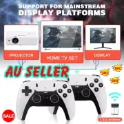 HDMI TV 40000+ Video Game Stick Retro Gaming Console w/2 Wireless Controller CF