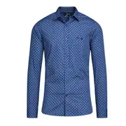 Raging Bull Mens Leaf Print Long-Sleeved Shirt