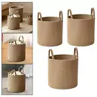 Clothes Hamper Storage Basket Baby Nursery Hamper Woven Rope Laundry Basket