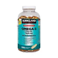 在飛比找蝦皮購物優惠-加拿大Kirkland柯克蘭深海濃縮魚油Omega3軟膠囊大