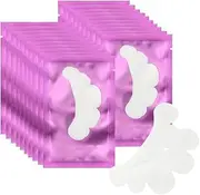 100 Pair Cloud Shape Eye Under Gel Pads Eyelash Extensions Patches,Lash Extension Lint Free Under Hydrogel Eye Mask Pads Beauty Tools (Purple)