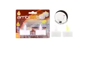 10 x LED Tea Light Tealight Candle Flameless Party Decoration Batteries Included