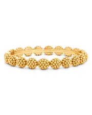 Capucine De Wulf Berry Eternity Hinged Bangle Bracelet