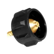 Hooshing QCC1 Propane Adapter Propane Gas Fitting with 1/4 Hose Barb Regulator