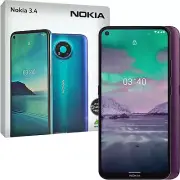 Nokia 3.4 4G Dusk Purple 32GB + 3GB Dual-SIM Factory Unlocked Global NEW