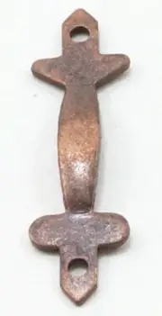 Dollhouse Miniatures 1:12 Scale Door Pulls, 2/Pk, Oil Rubbed Bronze #CLA05519