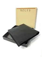 Vintage Rolfs Royal Crest Billfold Mens Wallet