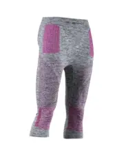 X-Bionic Energy Accumulator 4.0 Melange Tights 3/4 Baselayer Women's, Gray / Pi