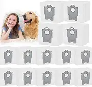 14 Pack Q5 Dust Bag Compatible with Roborock S8 Pro Ultra, S8+, Q7 Max+, Q8 Max+, Q5 Max+, Q5+, Q5 Pro+, S7 Max Ultra, S7 MaxV Ultra, Q7+ Robot Vacuum Cleaner, 3L Large Capacity Disposable Bag