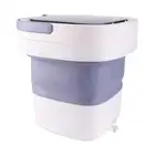 （63）7.5L Mini Portable Bucket Washer Foldable Washing Machine With Soft Sp GS