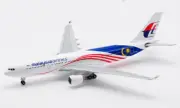 JC Wings Malaysia Airlines A330-200 9M-MTZ 1:200 DIECAST plane Pre-builded Model