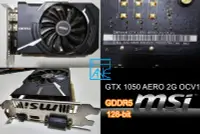 在飛比找Yahoo!奇摩拍賣優惠-【 大胖電腦 】MSI 微星 GTX 1050 AERO 2