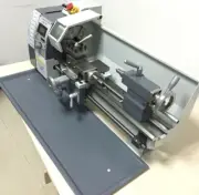 220V Mini Metal Lathe 750W Variable Speed Lathe Machine Jade Screw Steel Proce s