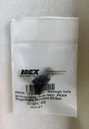 UPCHURCH P-727 PEEK TEE for HPLC with PEEK Fingertight ferrules