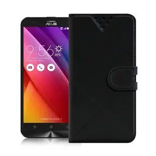 NISDA for Zenfone 2 Laser ZE550KL 風格磨砂側翻皮套