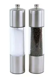 Cole & Mason England Contemporary Salt & Pepper Mills Set XM56358 New