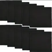 12 Pack Cat Litter Box Charcoal Filters Replacement Carbon Odor Filters 6Inch...